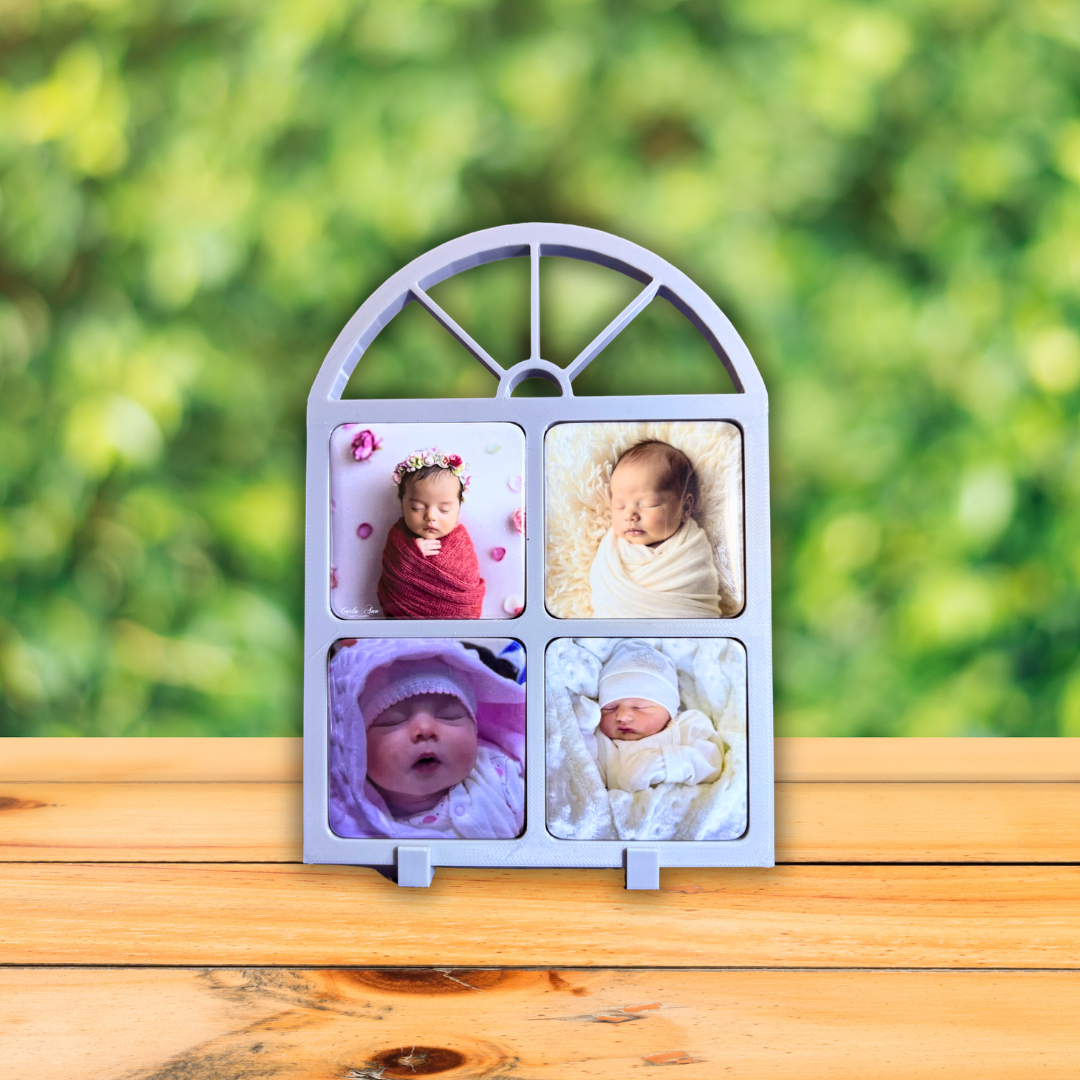 4 Photos Magnet Frame Set